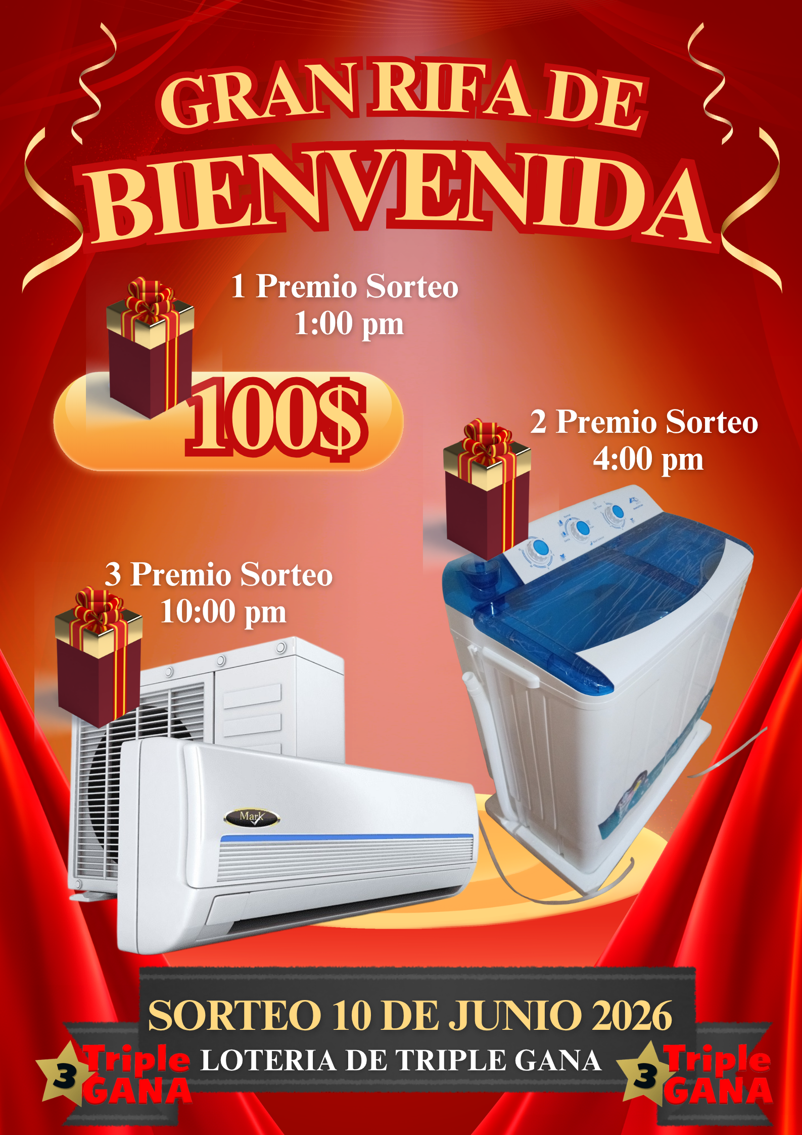 Gran Sorteo de Bienvenida a la plataforma